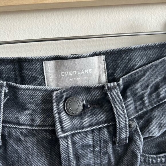 EVERLANE The Original Cheeky Jean Limited Edition Washed Charcoal Size 23 - Picture 9 of 11